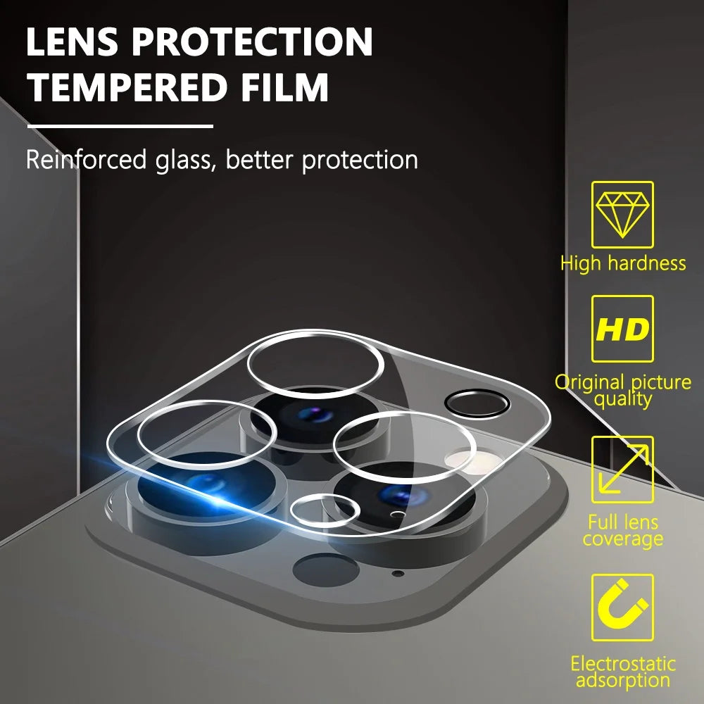 Iphone 13 Privacy Screen Protector + Camera Lens Protector, anti Spy Case Friendly Tempered Glass 9H Black