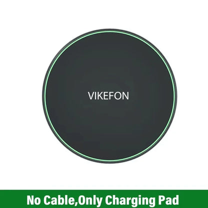 200W Wireless Charger Pad Stand Mobile Phone Chargers Fast Charging Dock Station for Iphone 16 15 14 13 Pro Max Samsung Xiaomi