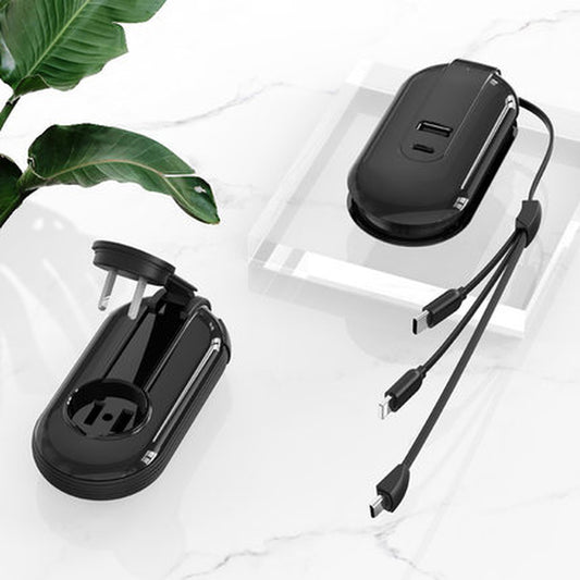 Mobile Phone Multifunctional One for Three Chargers