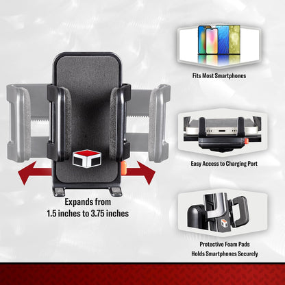Cradle Cup Mount Phone Holder, Universal Car Phone Holder