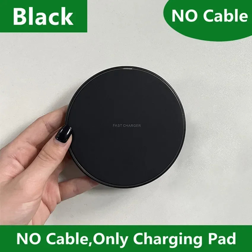 200W Wireless Charger Pad Stand Mobile Phone Chargers Fast Charging Dock Station for Iphone 16 15 14 13 Pro Max Samsung Xiaomi
